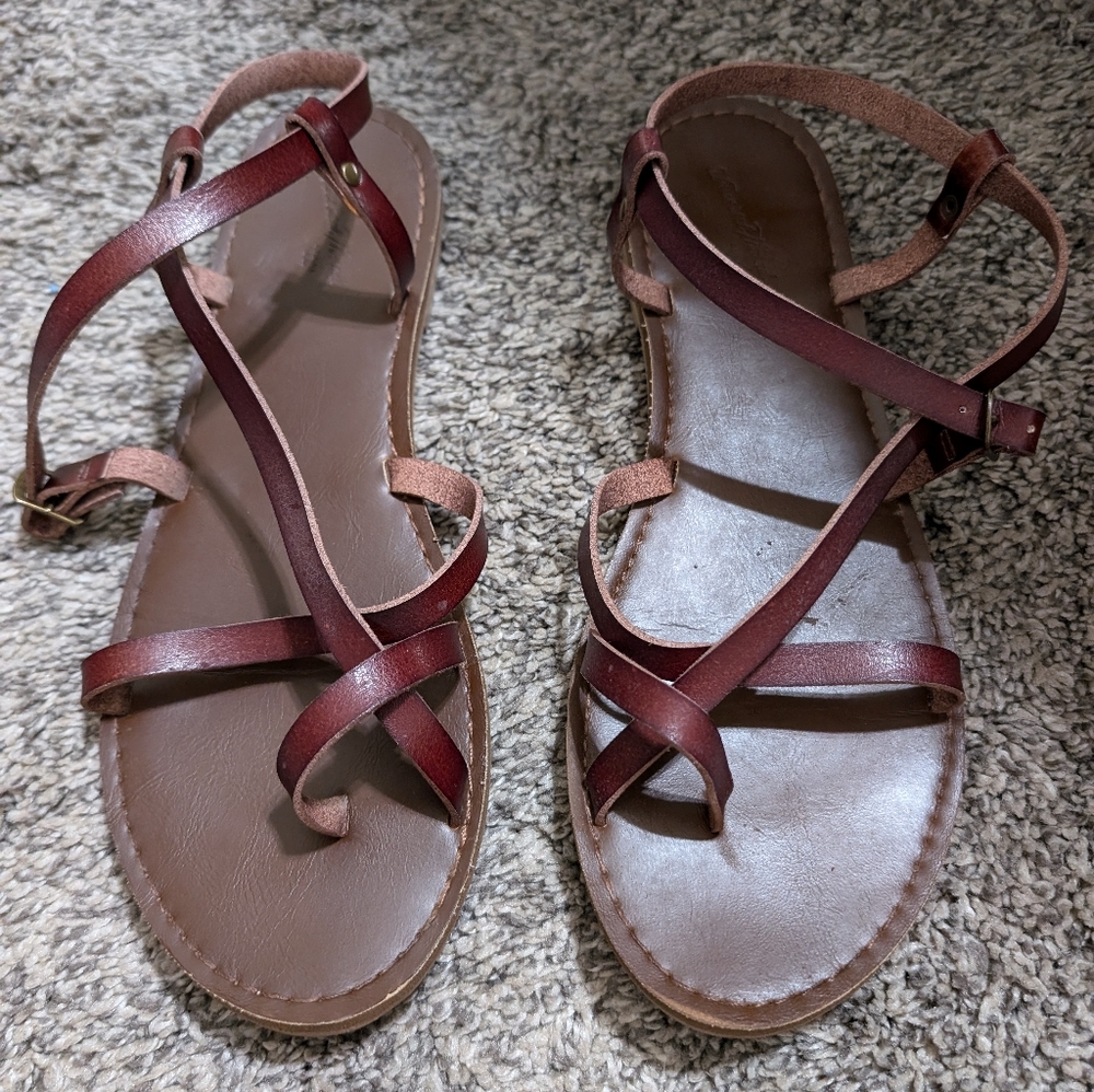 Brown sandals